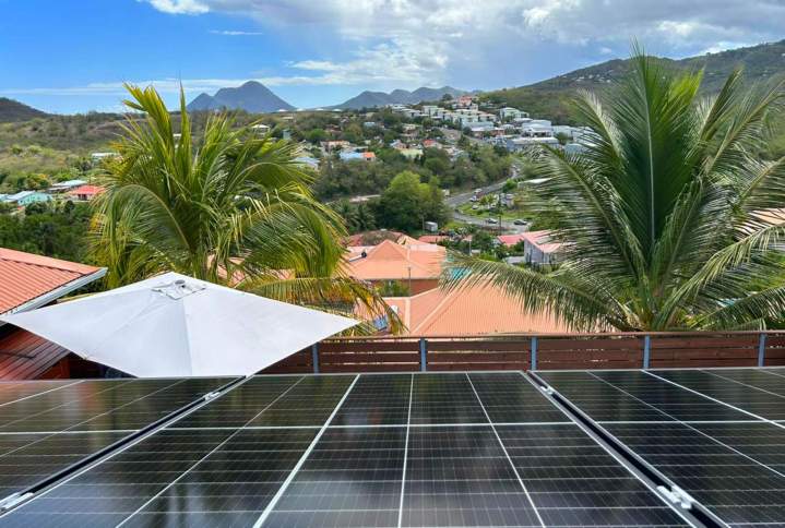 Pose de panneaux solaires Martinique