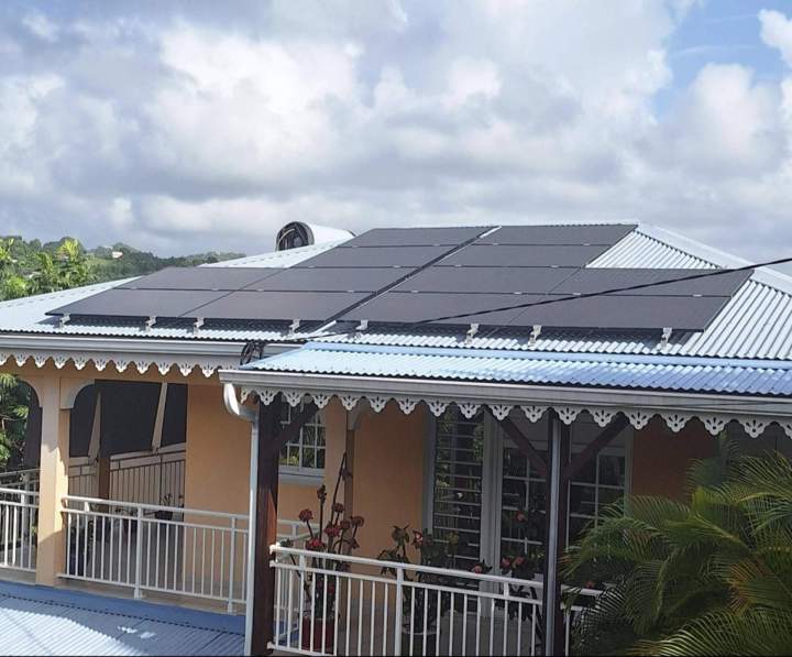Installation solaire durable Martinique