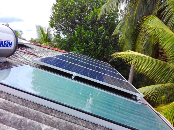 Petite maison solaire Martinique